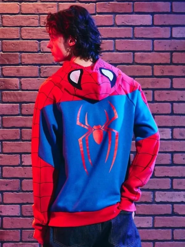 Hot Topic Spiderman Hoodie Universal Marvel Spiderman Hoodie