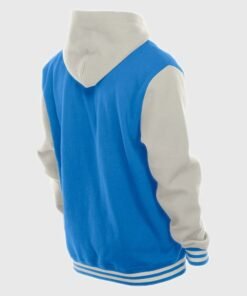 Women’s Detroit Lions 2026 New Era Hoodie Jacket Women’s Detroit Lions 2026 New Era Blue/Gray Jacket