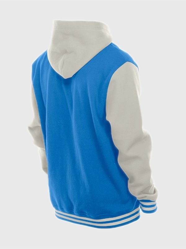 Women’s Detroit Lions 2026 New Era Hoodie Jacket Women’s Detroit Lions 2026 New Era Blue/Gray Jacket