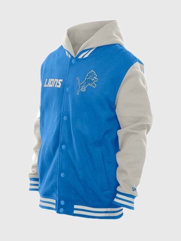 Women’s Detroit Lions 2026 New Era Hoodie Jacket Women’s Detroit Lions 2026 New Era Fleece Hooded Jacket