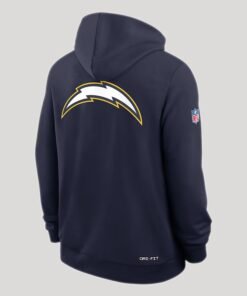 Womens Los Angeles Chargers 2026 Navy Blue Hoodie