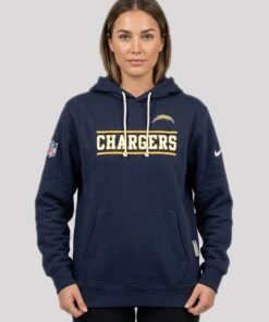 Womens Los Angeles Chargers 2026 Sideline Hoodie