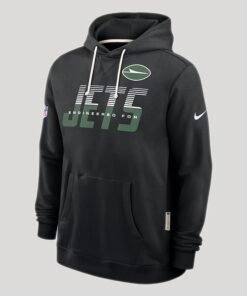 Womens New York Jets 2026 Black Hoodie