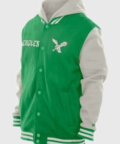Women’s Philadelphia Eagles 2026 New Era Fleece Hooded Jacket