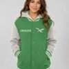 Women’s Detroit Lions 2026 New Era Hoodie Jacket Women’s Philadelphia Eagles 2026 New Era Hoodie Jacket