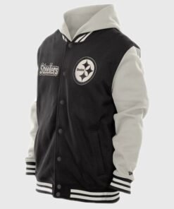 Women’s Pittsburgh Steelers 2026 New Era Hoodie Jacket Women’s Pittsburgh Steelers 2026 New Era Fleece Hooded Jacket