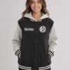 Women’s Pittsburgh Steelers 2026 New Era Hoodie Jacket