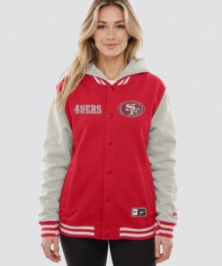 Women’s San Francisco 49ers 2026 New Era Hoodie Jacket