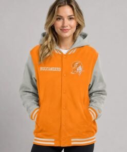 Women’s Tampa Bay Buccaneers 2026 New Era Hoodie Jacket