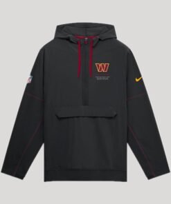 Womens Washington Commanders 2026 Sideline Anorak Hooded Jacket