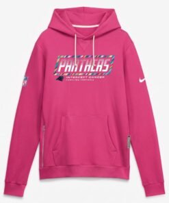 Carolina Panthers Crucial Catch Hoodie 2026 2026 Carolina Panthers Crucial Catch Sideline Pullover Hoodie Pink