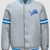 Puka Nacua 2026 Los Angeles Rams Anorak Jacket 2026 Detroit Lions Starter Courtside Varsity Jacket