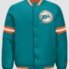 2026 Miami Dolphins Starter Courtside Varsity Jacket