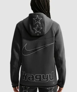 2026 Nike Energy x Wagyu Tech Fleece Hoodie 2026 Nike Energy x Wagyu Tech Grey Hoodie