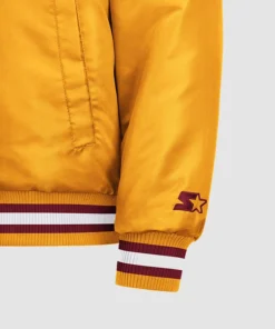 2026 Washington Commanders Starter Courtside Varsity Jacket 2026 Washington Commanders Starter Courtside Full Snap Jacket