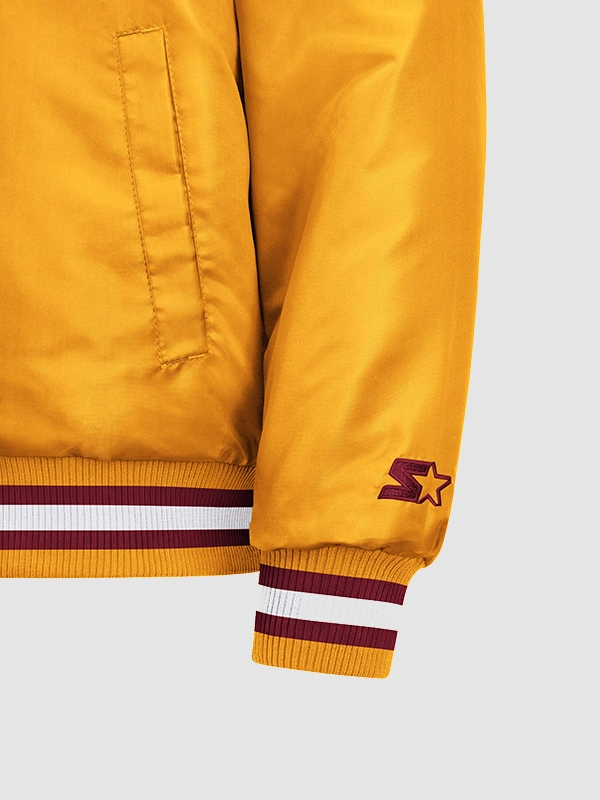 2026 Washington Commanders Starter Courtside Varsity Jacket 2026 Washington Commanders Starter Courtside Full Snap Jacket