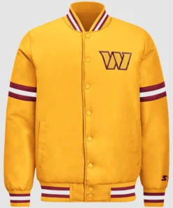 2026 Washington Commanders Starter Courtside Varsity Jacket