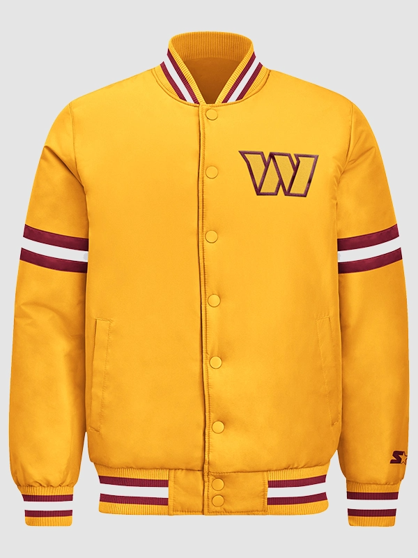 2026 Washington Commanders Starter Courtside Varsity Jacket 2026 Washington Commanders Starter Courtside Varsity Jacket
