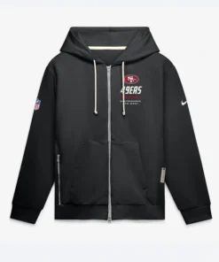 49ers 2026 Sideline Zip-Up Hoodie