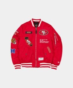 49ers New Era x Alpha Industries MA-1 Bomber Jacket