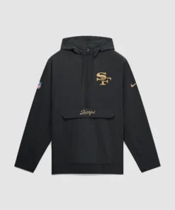 49ers Nike Rivalries 2026 Sideline Anorak Half-Zip Jacket