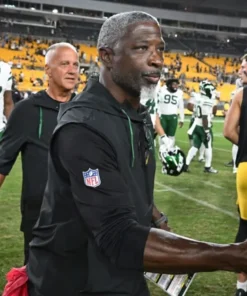 Aaron Glen Preseason 2026 Jets Sleeveless Anorak Jacket