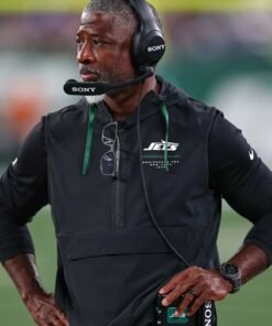 Aaron Glenn Jets Sleeveless Jacket