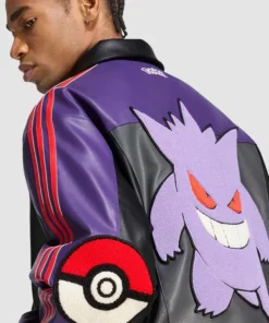Pokémon x Adidas Gengar 8-Ball Jacket Adidas Originals Pokémon Gengar 8 Ball Jacket