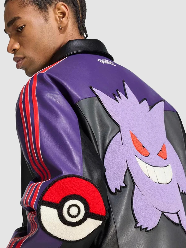 Pokémon x Adidas Gengar 8-Ball Jacket Adidas Originals Pokémon Gengar 8 Ball Jacket