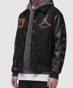 Nike x Jordan London Varsity Jacket Air Jordan London Varsity Jacket Black