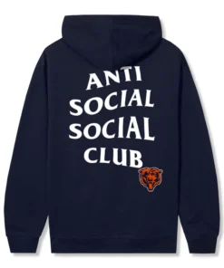 ASSC x Bears Snap Hoodie Navy Blue