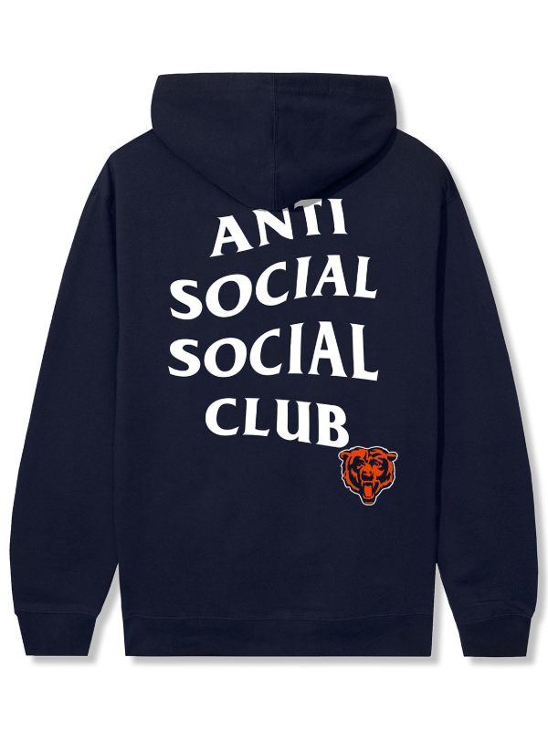 ASSC x Bears Snap Hoodie ASSC x Bears Snap Hoodie Navy Blue
