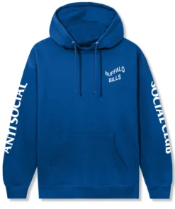 Buffalo Bills AntiSocialSocialClub Hoodie 2026 ASSC x Bills Impact Blossom Hoodie Blue