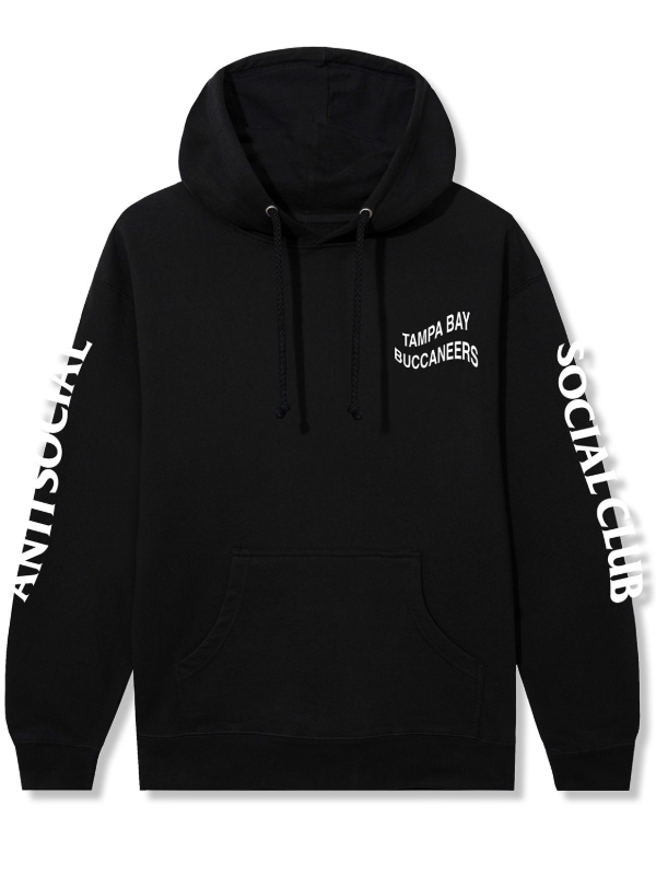 Tampa Bay Buccaneers AntiSocialSocialClub Hoodie 2026 ASSC x Buccaneers Impact Blossom Hoodie