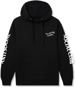 New England Patriots AntiSocialSocialClub Hoodie 2026 ASSC x Patriots Impact Blossom Hoodie