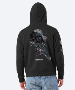 Black Unisex Las Vegas Raiders Disney Hoodie