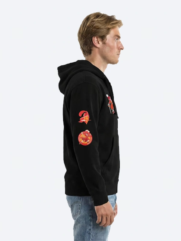 Champion Buccaneers All-Star Hoodie Buccaneers Disney x Champion Captain Hook All-Star Full-Zip Hoodie