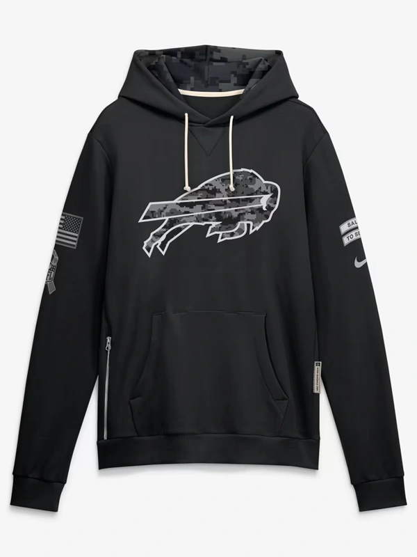 Buffalo Bills 2026 Salute to Service Sideline Hoodie Buffalo Bills 2026 Salute to Service Sideline Hoodie