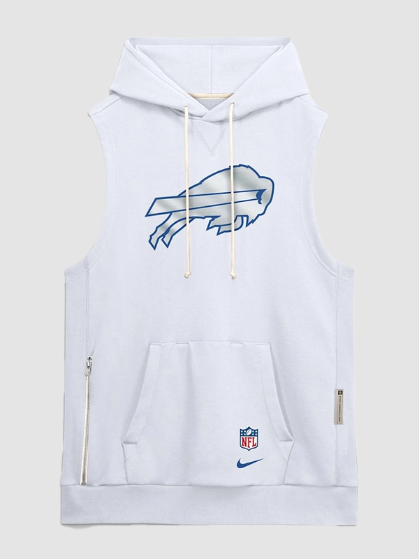 Buffalo Bills Nike Rivalries 2026 Sideline Sleeveless Hoodie Buffalo Bills Nike Rivalries 2026 Sideline Sleeveless Hoodie