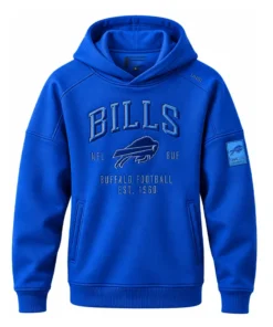 Buffalo Bills x UNRL Hoodie 2026 Buffalo Bills x UNRL Blue Fleece Hoodie