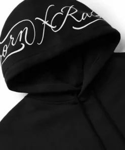 Born x Raised Dodgers Fine Line Hoodie BXR Dodgers Fine Line Black Hoodie