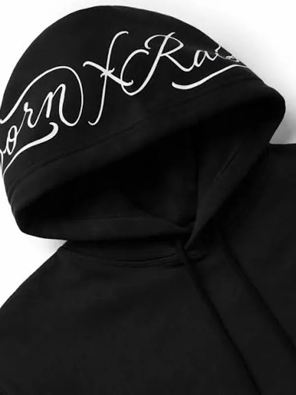 Born x Raised Dodgers Fine Line Hoodie BXR Dodgers Fine Line Black Hoodie