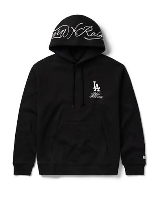 Born x Raised Dodgers Fine Line Hoodie BXR Dodgers Fine Line Pullover Hoodie