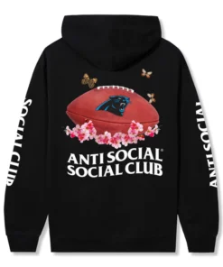 Carolina Panthers AntiSocialSocialClub Hoodie 2026