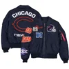 Chicago Bears New Era x Alpha Industries MA-1 Bomber Jacket