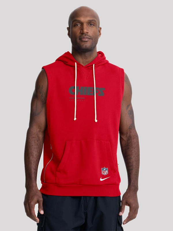 Chief 2026 Sideline Sleeveless Hoodie Chief 2026 Sideline Sleeveless Hoodie