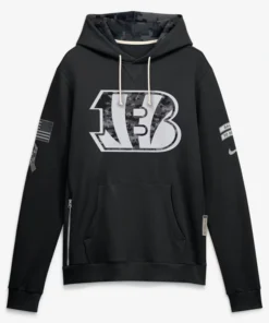 Cincinnati Bengals 2026 Salute to Service Sideline Hoodie