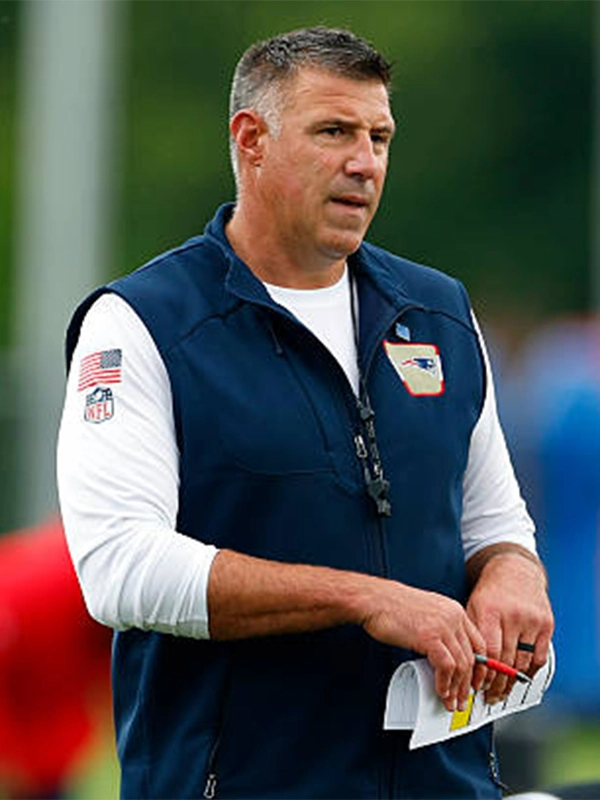 Coach Mike Vrabel 2026 Patriots Vest Coach Mike Vrabel 2026 Patriots Vest