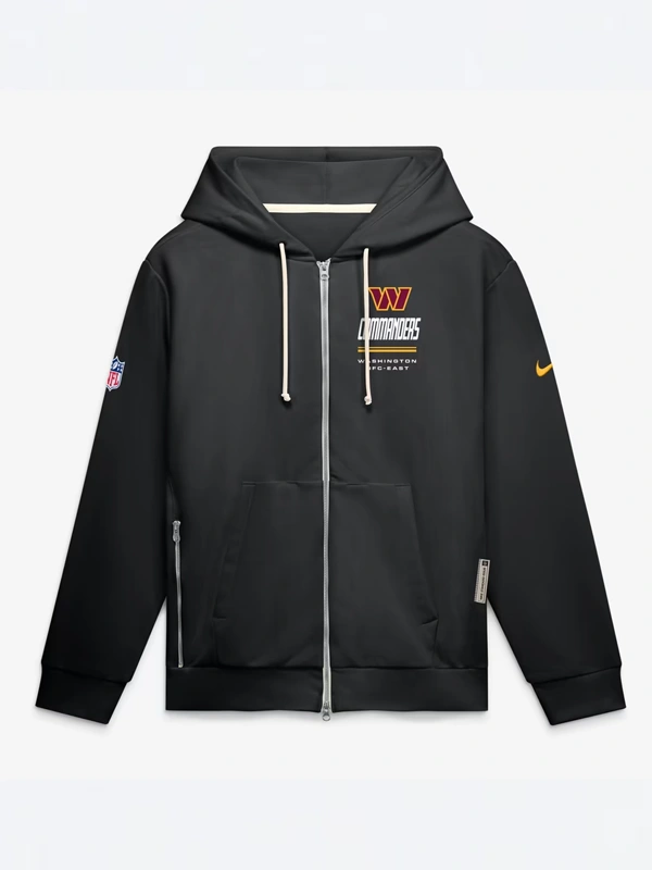 Commander 2026 Sideline Zip-Up Hoodie Commander 2026 Sideline Zip-Up Hoodie