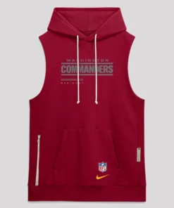 Commanders Sideline Sleeveless Hoodie